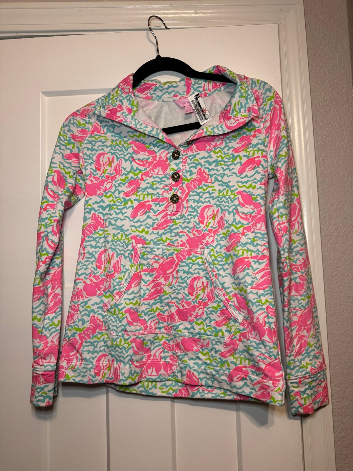 Lily Pulitzer lobster pullover sweater