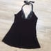 Free People SKIRTED HALTER Black Plaid 8
