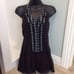 Free People SKIRTED HALTER Black Plaid 8