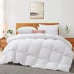 Puredown White Goose Feather & Down Comforter All Season OekoTex Cert Full/Queen
