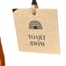 NEW w.tag Free People x Toast Nectarine Solid High Cut One-Piece Swimsuit XL