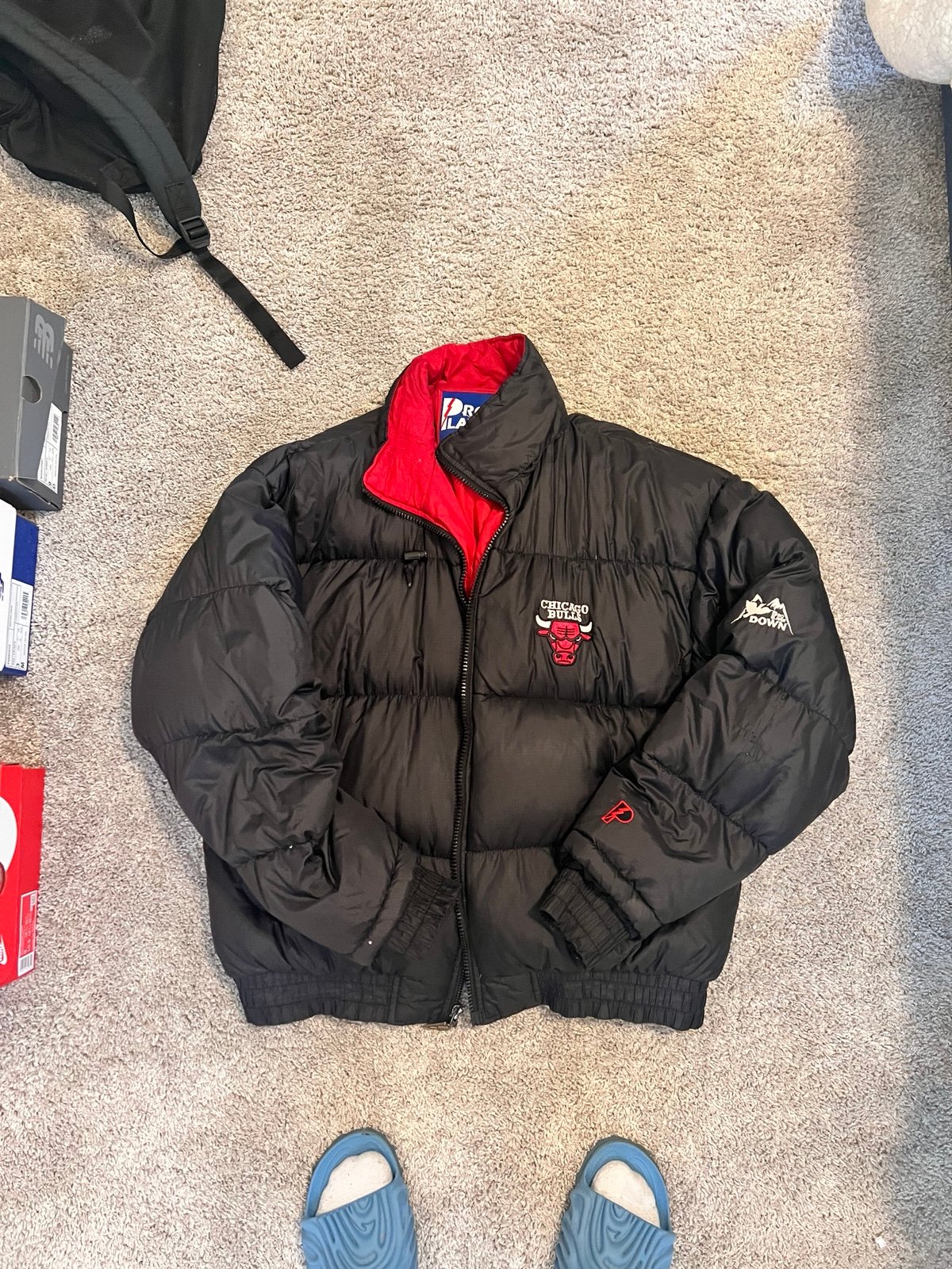 Vintage Chicago Bulls down jacket