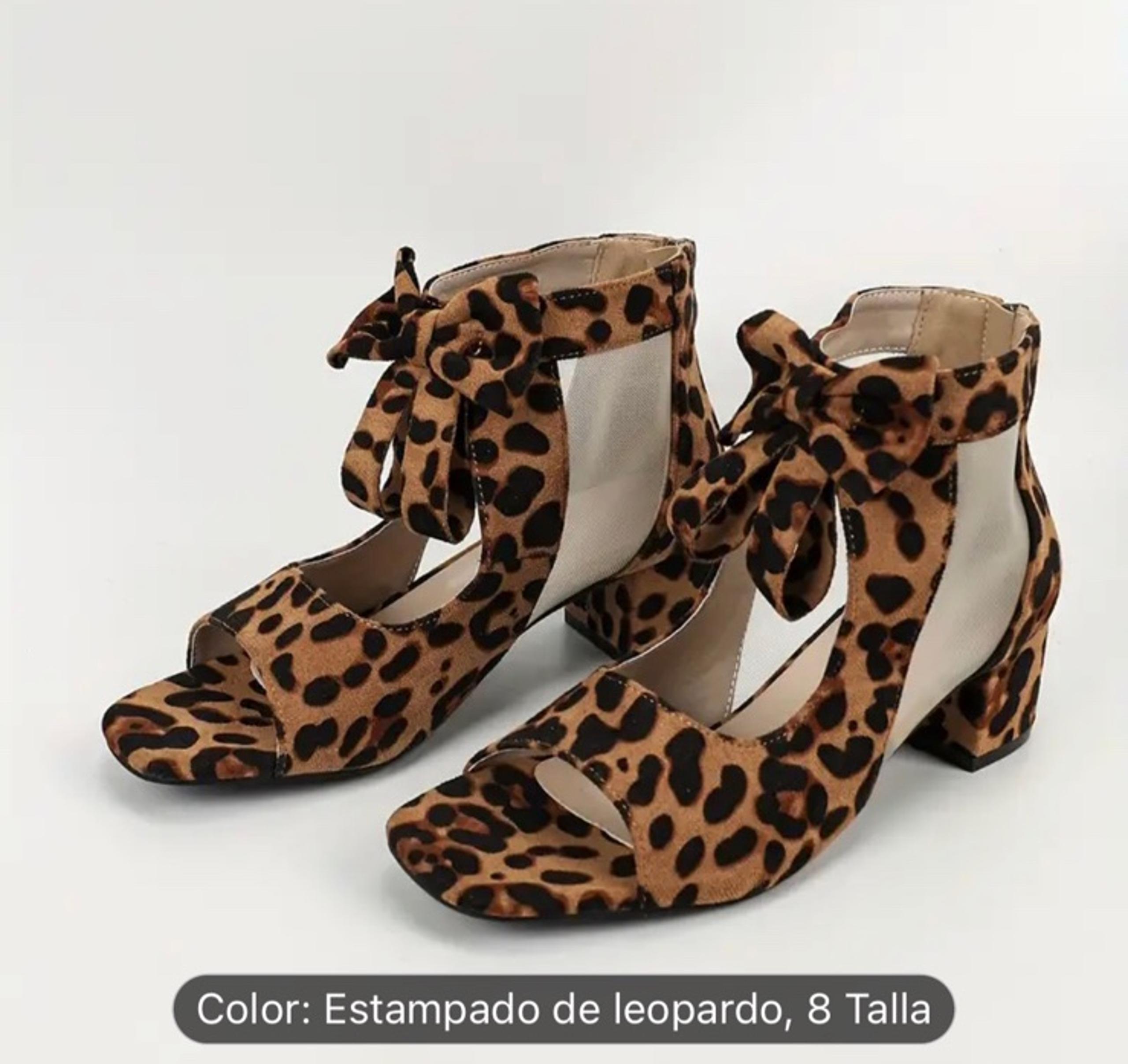 Women's Bowknot Decoration Chunky Heel Sandals, Fashion Square Toe Dress Sandals