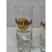 Hard Rock Cafe 4” Shooter Glasses San Francisco, Dallas, and Paris