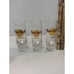 Hard Rock Cafe 4” Shooter Glasses San Francisco, Dallas, and Paris