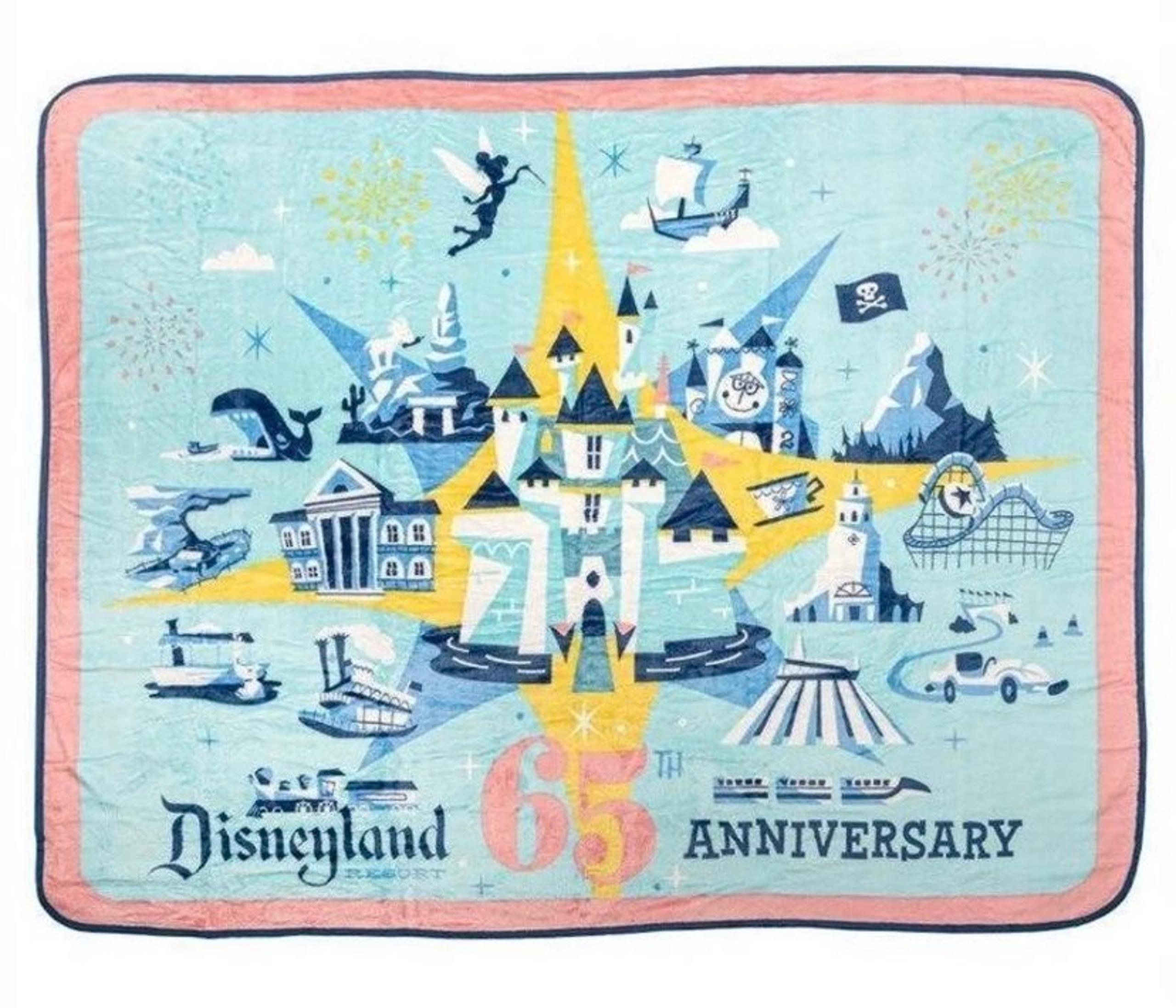 Disney 65th Anniversary Throw Blanket
