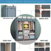 1pc Simple Assembled Clothes Cabinet, Floor Standing Large Capacity Clothes