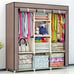 1pc Simple Assembled Clothes Cabinet, Floor Standing Large Capacity Clothes