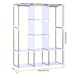 1pc Simple Assembled Clothes Cabinet, Floor Standing Large Capacity Clothes