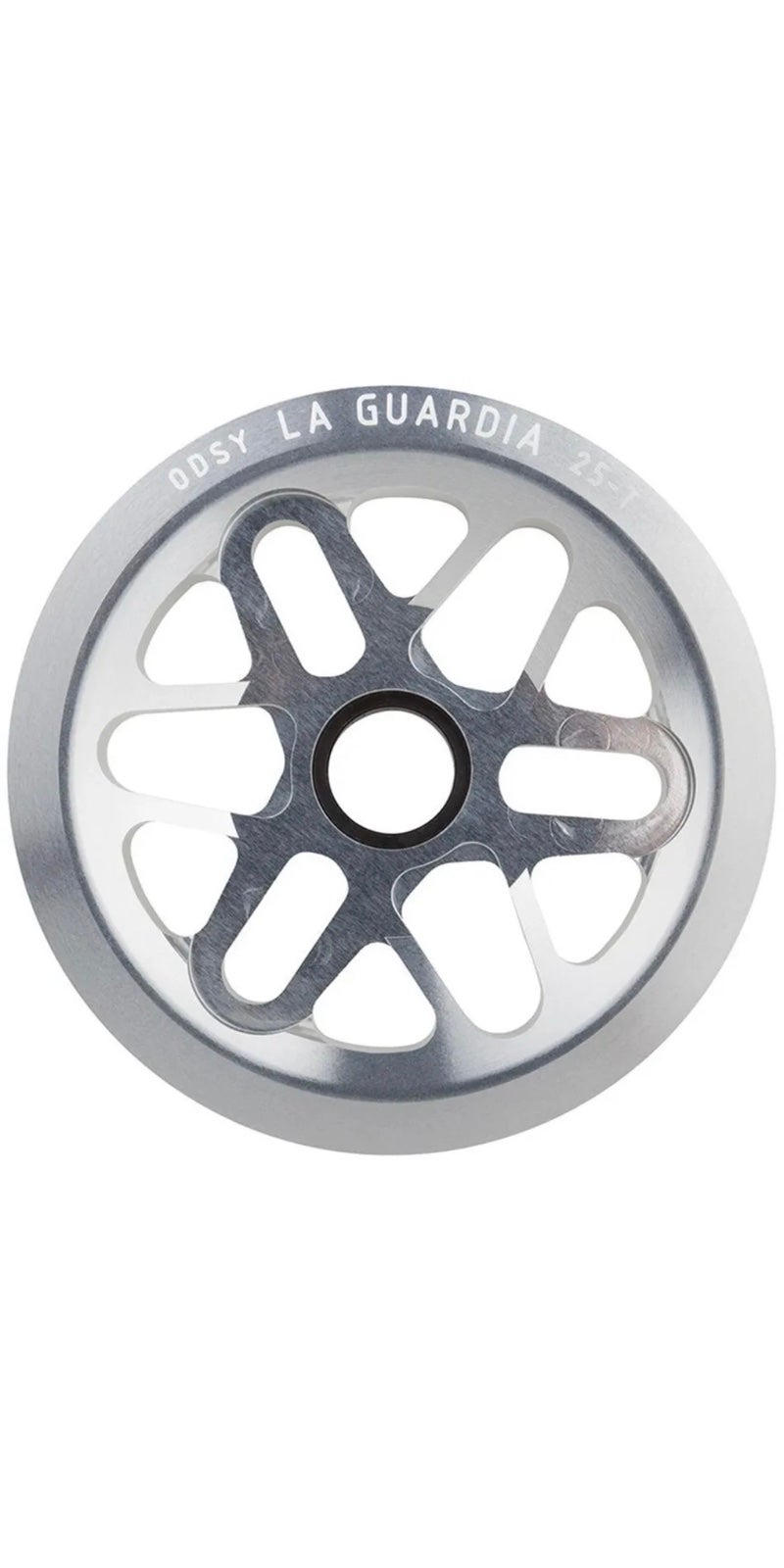 ODYSSEY BMX BIKE LA GUARDIA GUARD BICYCLE SPROCKET SILVER