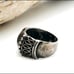 Antique Vintage Silver Brutalist Ring Size 5