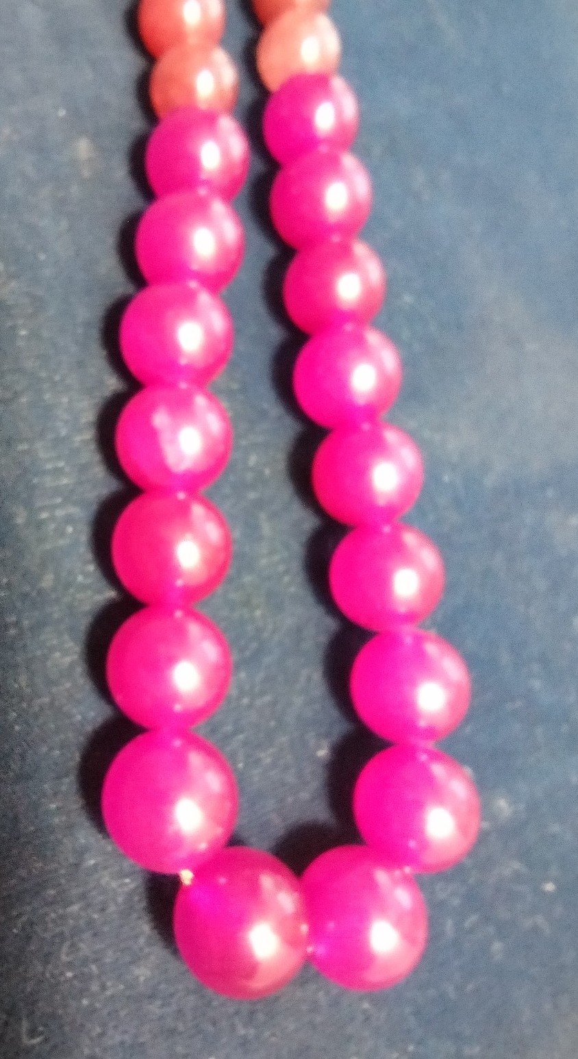 Crystal Necklace: ripe Berry :: bg4392