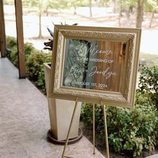 NEW Metal Tall Adjustable Display Stand Easel with Bow Top, 20 x27 x 53