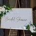 NEW Metal Tall Adjustable Display Stand Easel with Bow Top, 20 x27 x 53