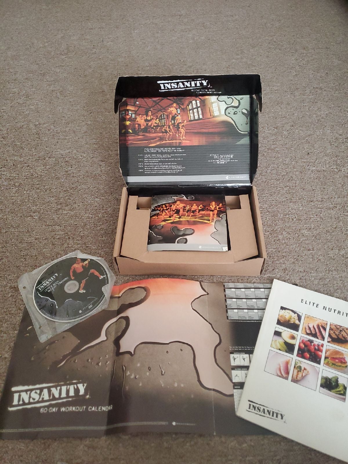 Insanity workout DVDS