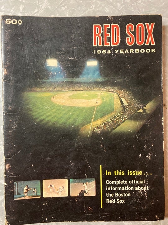 Vintage Boston Red Sox Magazine / Yearbook Collection