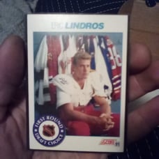 Eric lidros first round draft rookie card mint