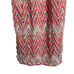 Trina Turk Serafina Crochet Halter Zigzag Multicolor Beach Coverup Midi Dress S