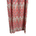 Trina Turk Serafina Crochet Halter Zigzag Multicolor Beach Coverup Midi Dress S