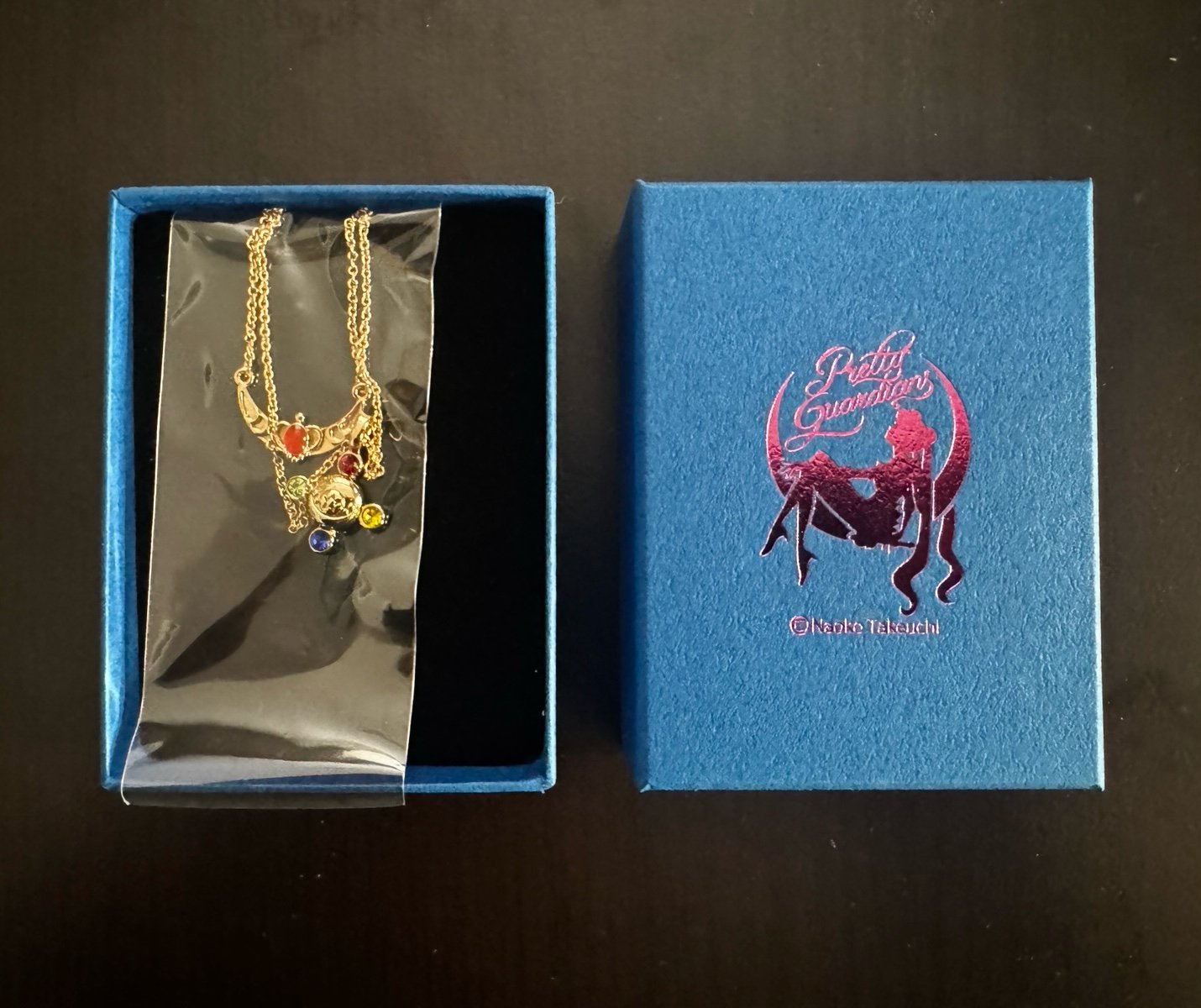 Pretty Guardian Sailor Moon Official Fan Club Necklace Set NEW UNUSED