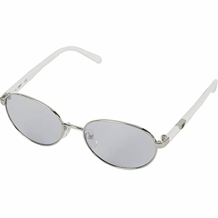 NEW Diane von Furstenberg DVF845S 015 Silver RAE Sunglasses with DVF Case