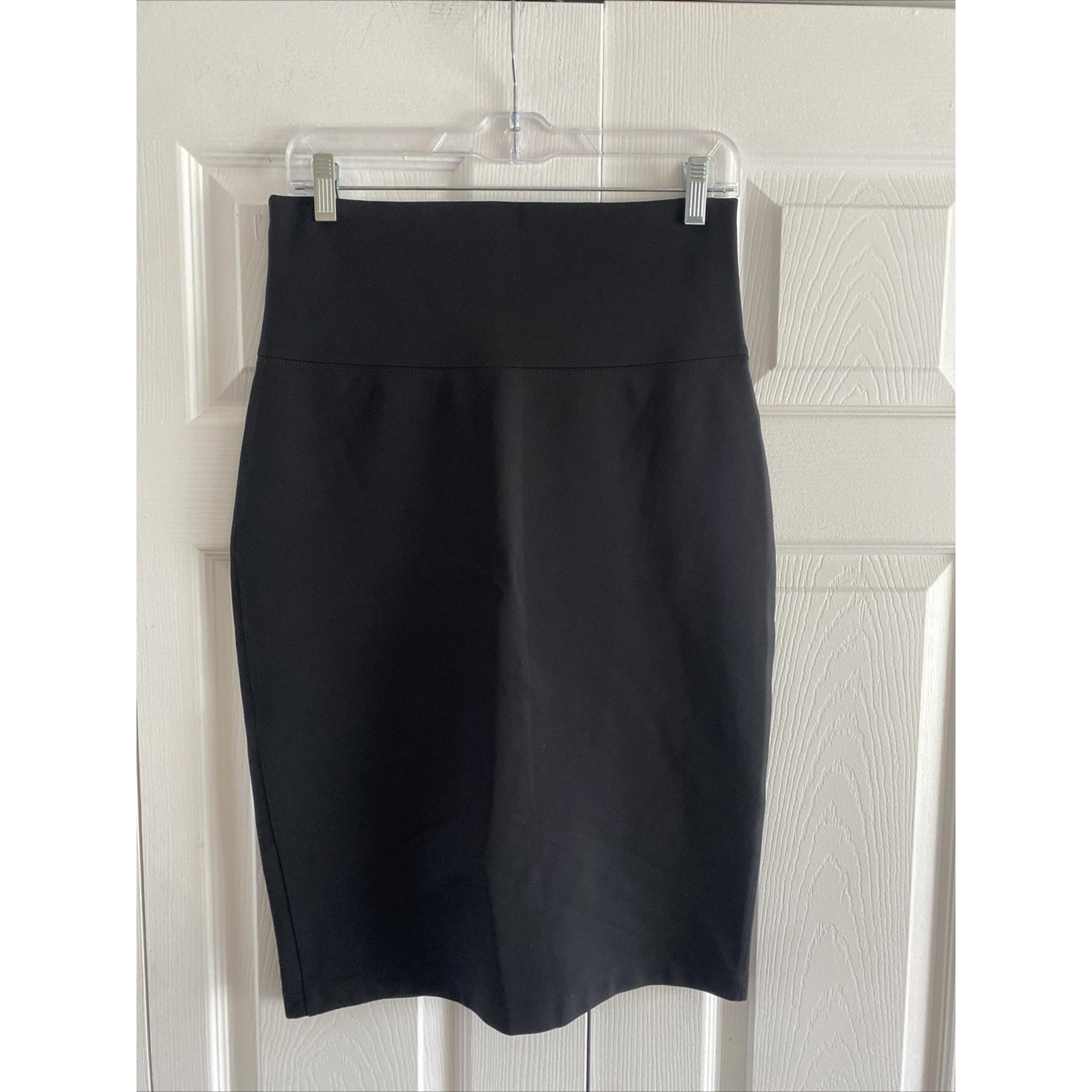 Lida Baday womens Medium Black Straight Pencil Skirt
