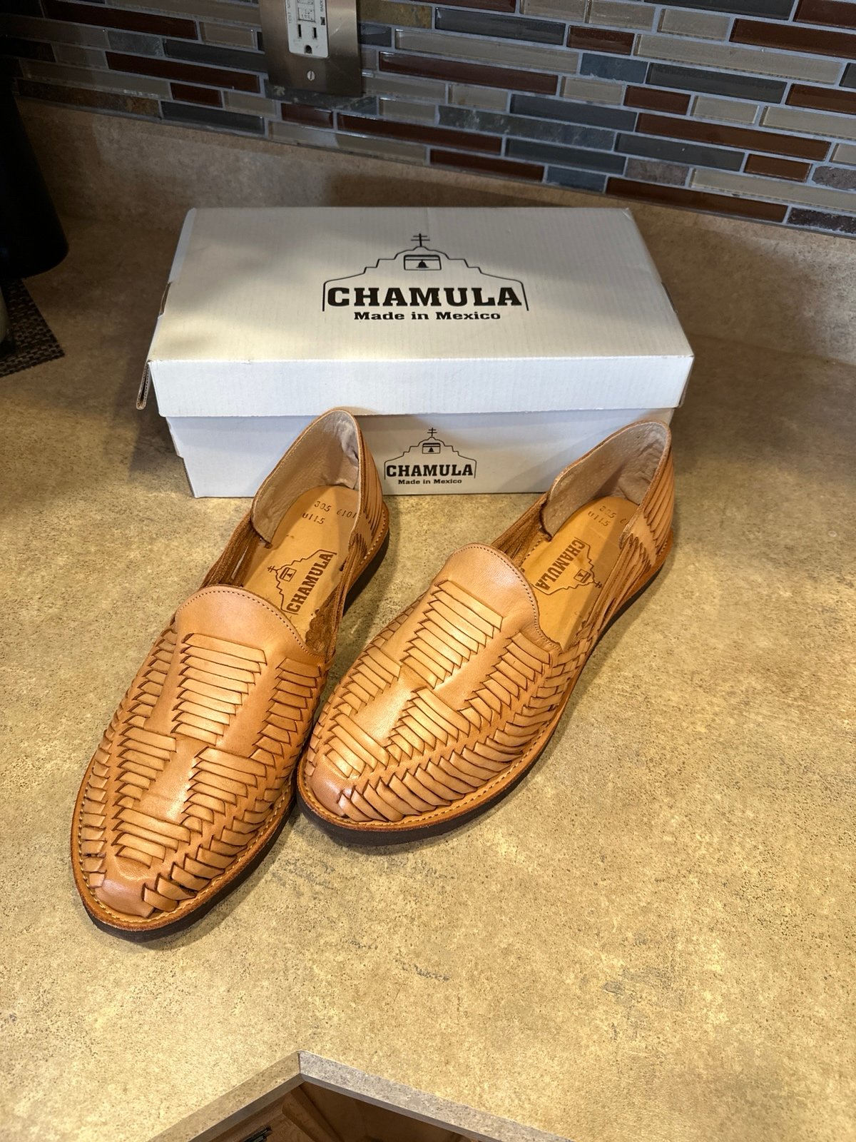 Chamula Woven Leather Men’s Huarache Loafers
