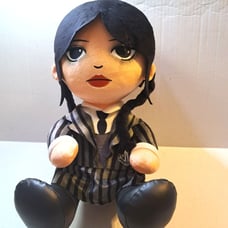 KidRobot Wednesday Addams Phunny Plush Doll 12” NEW