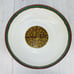 222 Fifth PTS KASHMIR PURPLE Green Teal Floral Paisleys Porcelain Serving Bowl