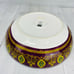 222 Fifth PTS KASHMIR PURPLE Green Teal Floral Paisleys Porcelain Serving Bowl