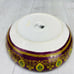 222 Fifth PTS KASHMIR PURPLE Green Teal Floral Paisleys Porcelain Serving Bowl