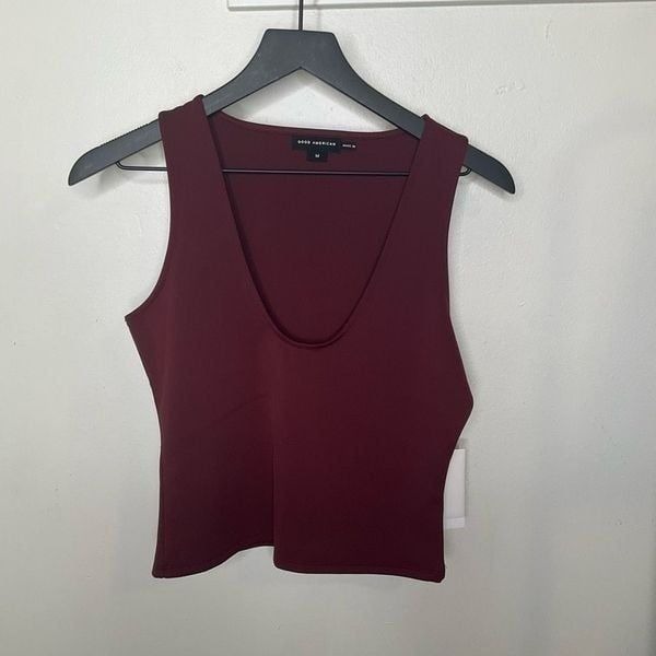 Good American Scoop Tank Top