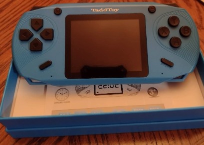 16 Bit Handheld Game Console for Kids Adults, 3.0'' Large Screen Preload