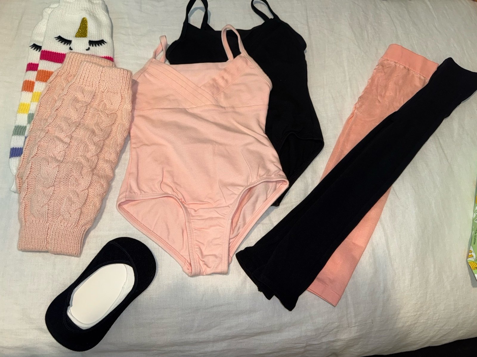 Two full sets of dance/gymnastic outfits or costumes sz 4-5t