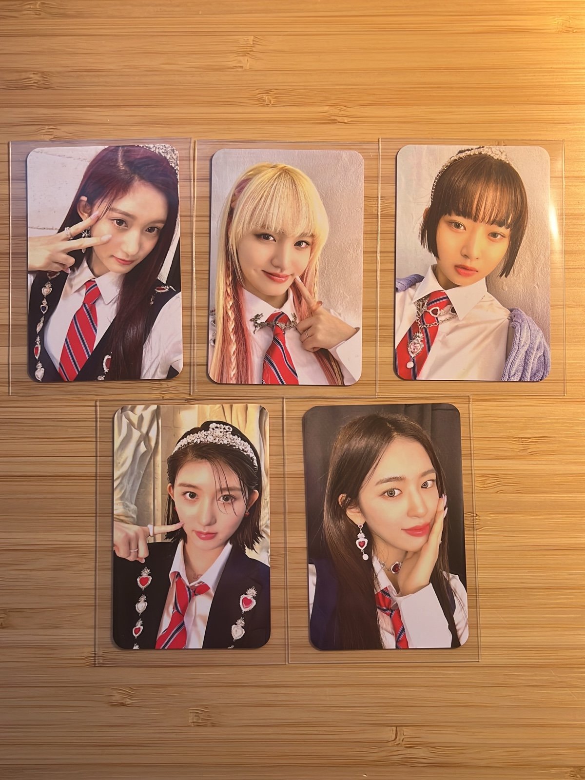 ive - love dive - music korea - photocard set