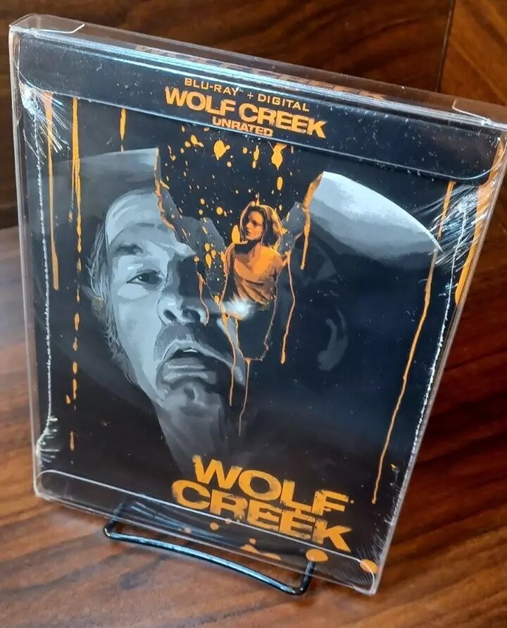Wolf Creek Blu-ray Steelbook-NEW- w/PROTECTIVE SLEEVE-Free Box Shipping
