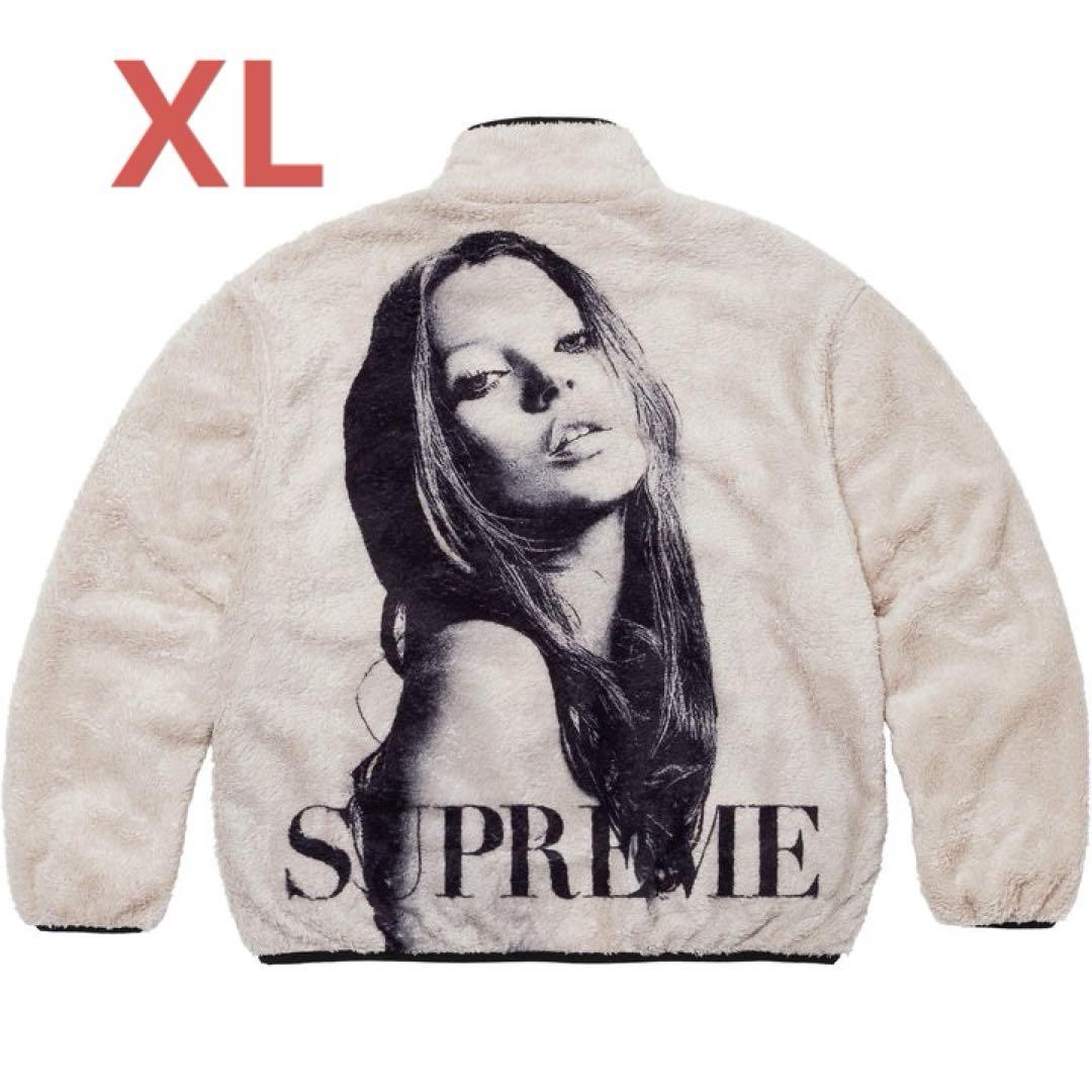 Supreme Kate Moss Fleece Jacket Natural