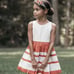 Well Dressed Wolf Pumpkin Spice Linen Dress