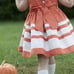 Well Dressed Wolf Pumpkin Spice Linen Dress