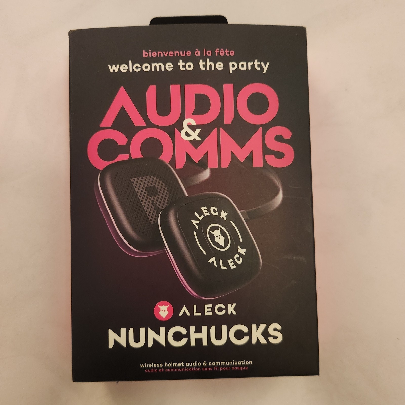 ALECK Nunchucks Wireless Audio Headphones Ski Snowboard Helmet Speakers