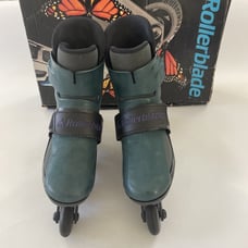 ROLLERBLADE Geoblade Womens Size 7 Inline Skates Green Lightweight