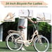 24 Ladies Bike | 7 Speed | Steel Frame | Many Colors