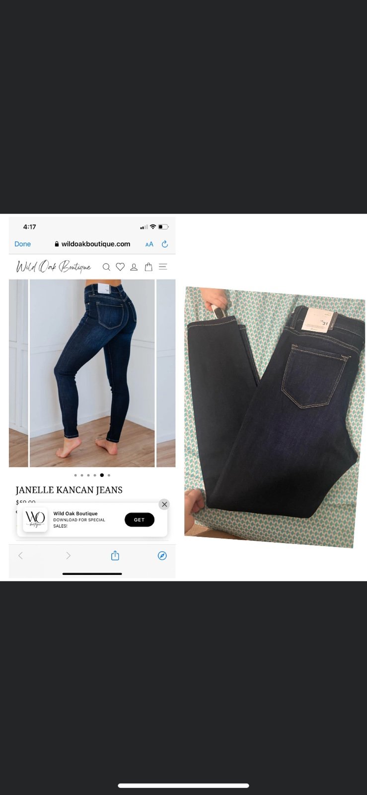 Kancans size 15/31 (2 pair)