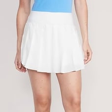 Old Navy High-Waisted StretchTech Pleated 2-in-1 Skort