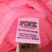 Victoria Secret PINK Crop Hoodie XXL 2X Orange Solid Full Zip Long Sleeve New