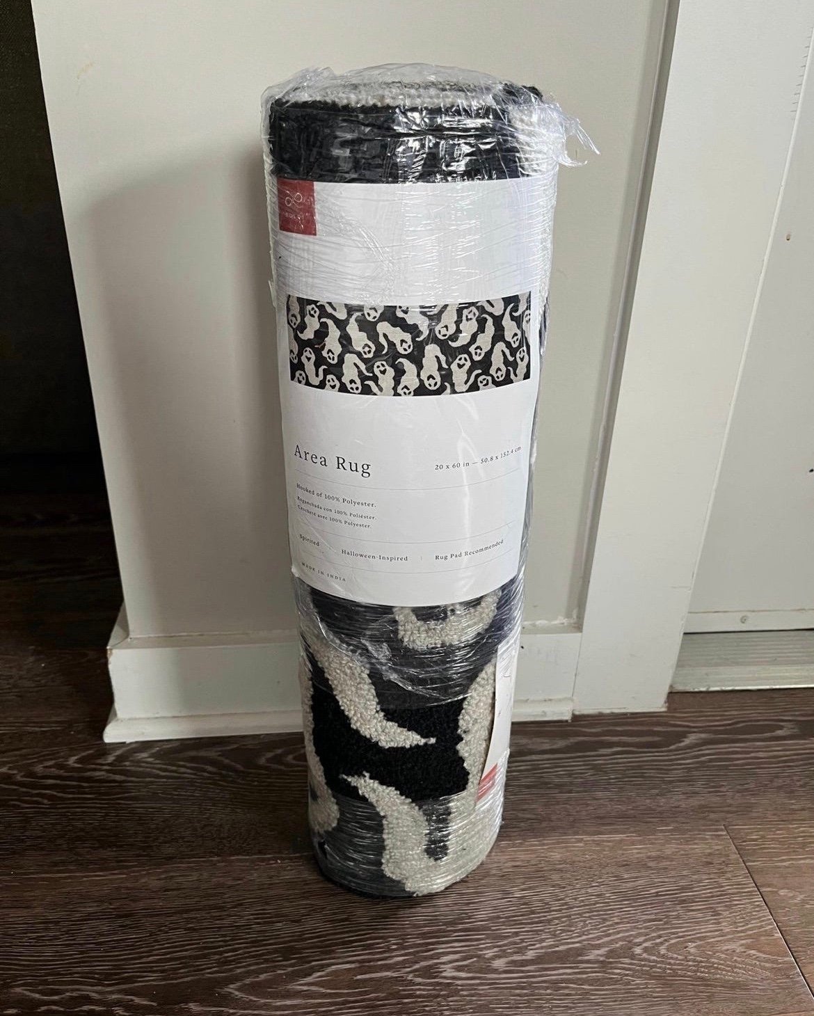 Halloween Ghost Rug NWT