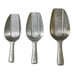 3 Hygia Scoops Germany Aluminum Flour Sugar Food Scooper # 50/135, 145, 150 Vtg