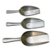 3 Hygia Scoops Germany Aluminum Flour Sugar Food Scooper # 50/135, 145, 150 Vtg
