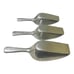 3 Hygia Scoops Germany Aluminum Flour Sugar Food Scooper # 50/135, 145, 150 Vtg