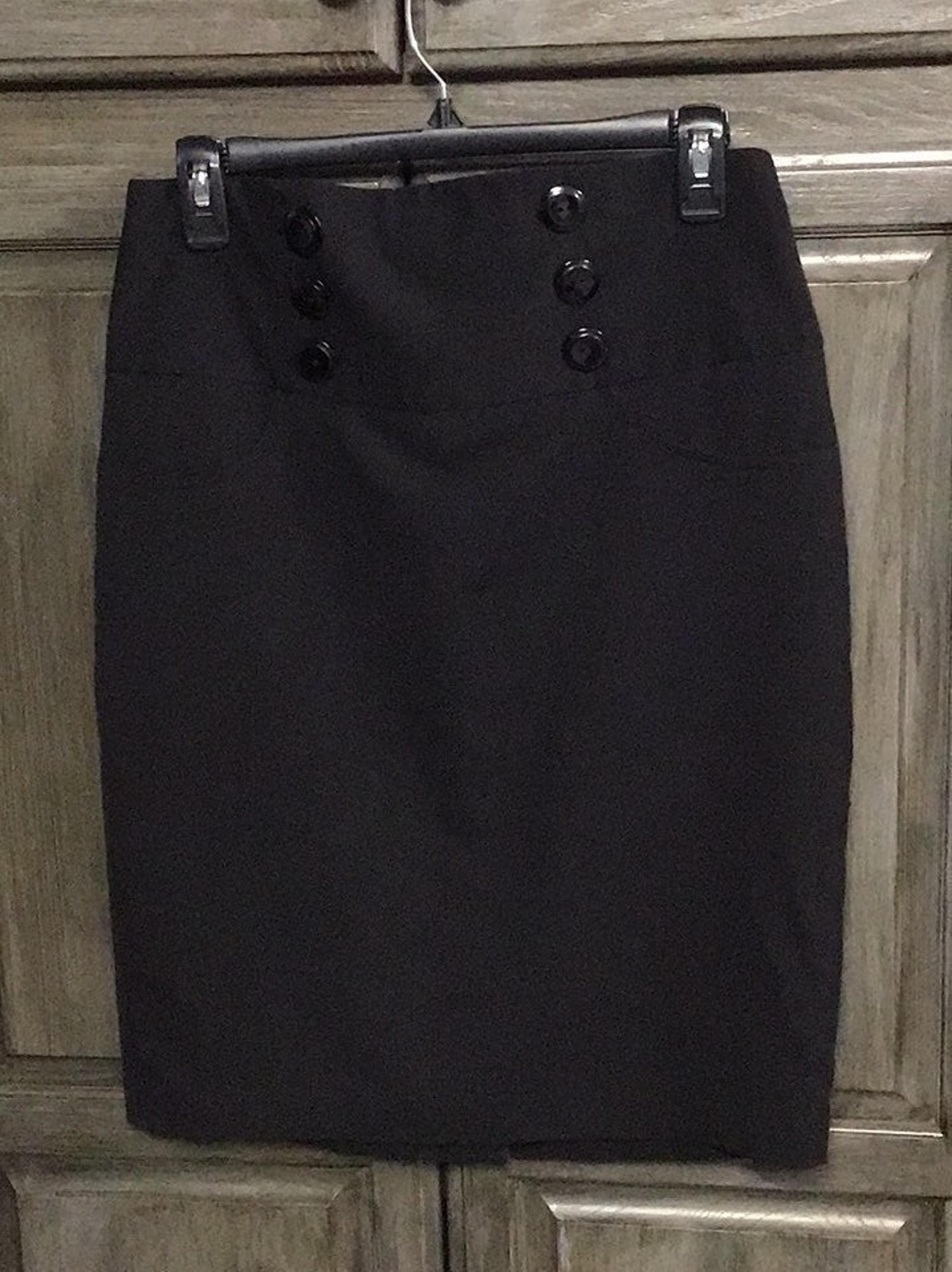 Black Pencil Skirt